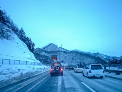 高速　積雪