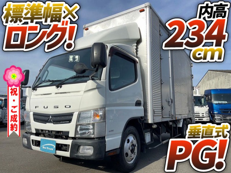 1112 H28 TKG-FEA50 三菱ふそう キャンター アルミバン 垂直式パワーゲート 標準幅 ロング サイド扉 日本フルハーフ 2t 小型 ドライバン パネルバン
