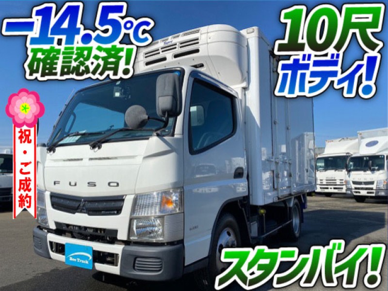 1111 H27 TKG-FBA50 三菱ふそう キャンター 冷蔵冷凍車 -30℃低温設定 東プレ スタンバイ 10尺ボディ サイド扉 2t 小型