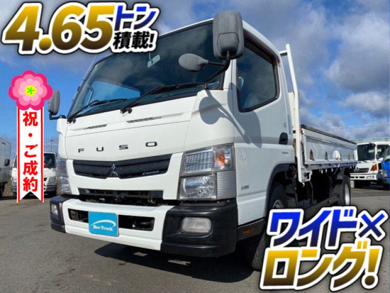 1217 車検付 H23 SKG-FEB90 三菱ふそう キャンター 平ボディ ワイド ロング 高床 4t 小型 中型