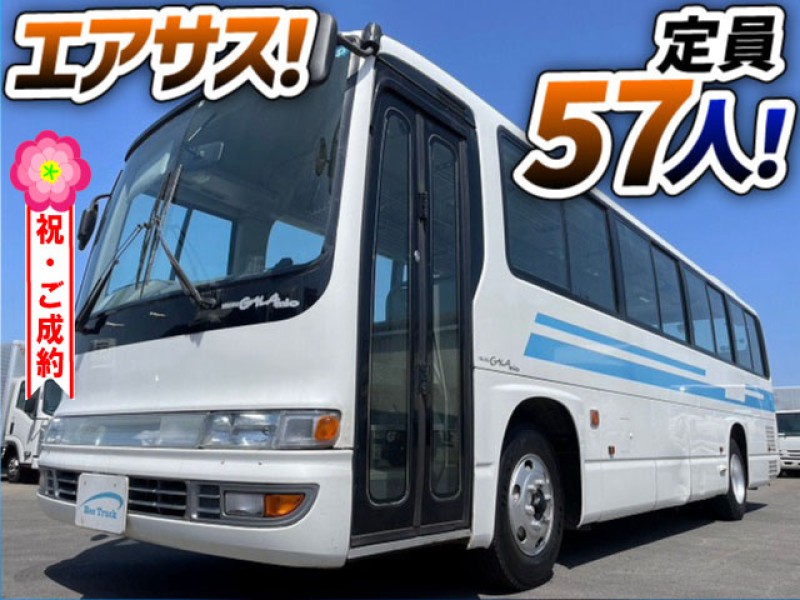 1285　乗車定員・57人！　9列・46席+立ち席！　後輪エアサス！　デンソー製AUTOエアコン！　ご成約☆彡