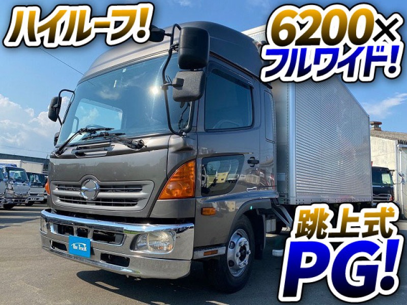 1429　日野-J07E！◎240馬力・ターボ！◎6速MT車！　オークション売却！