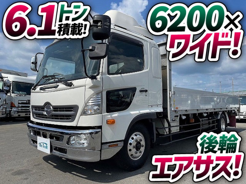 1439　後輪エアサス！　6200×ワイド！　日野エンジンJ07E・240馬力！　沢山のお問い合わせありがとうございます★　祝！ご成約★　岡山県