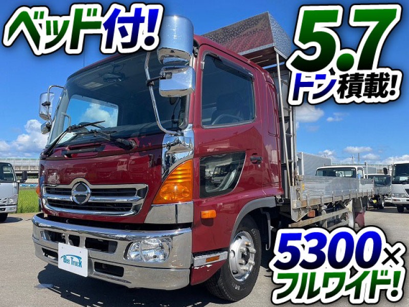 1471 H25 TKG-GD7JJAA ☆★5.7トン積載！★ショートボディ！★☆ ◆◇ベッド付き！◆5300×フルワイド！◇◆　兵庫県