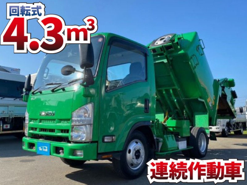 1561 汚水タンク付 連続スイッチ ゴミ収集車 モリタエコノス 4.3立米　☆ご成約いただきました☆　長崎県