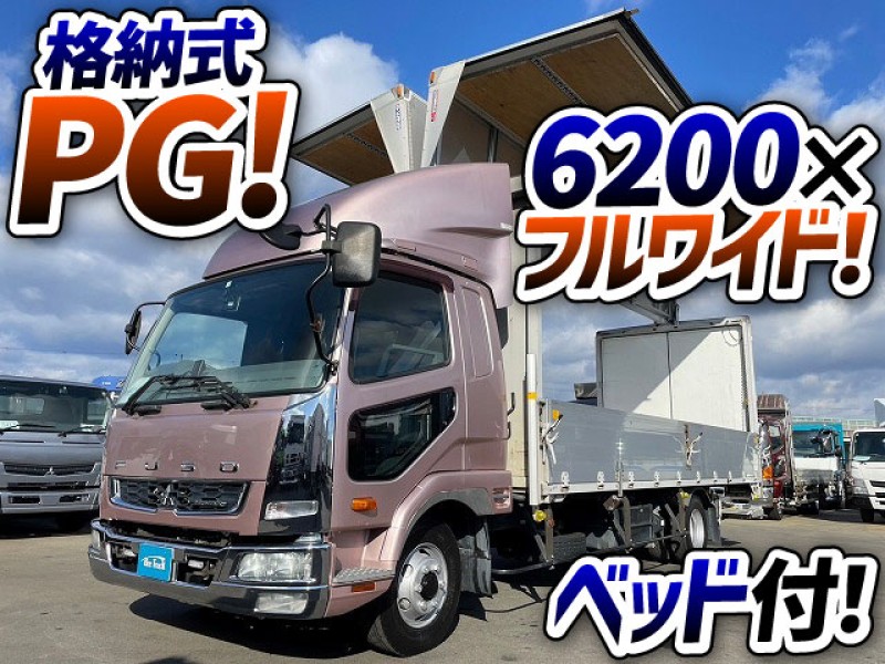 1642 TKG-FK61F 格納式パワーゲート 6200×フルワイド フルキャブ/ベッド付き　☆ご来店にてご成約いただきました☆　大阪府