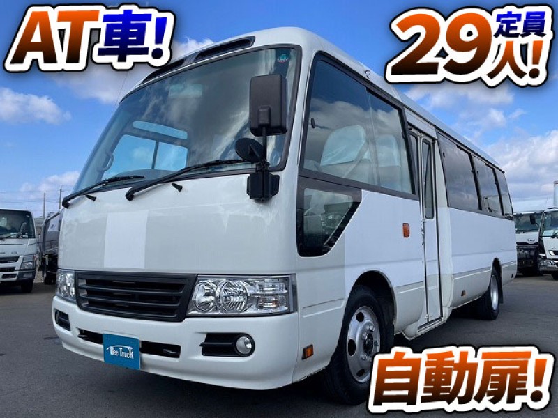 1666 SDG-XZB50 H26 トヨタ  コースター マイクロバス LX ☆★LXグレード！★乗車定員29人！★☆ ◆◇オートドア！◆リアトランク！◇◆　ご成約！　愛知県