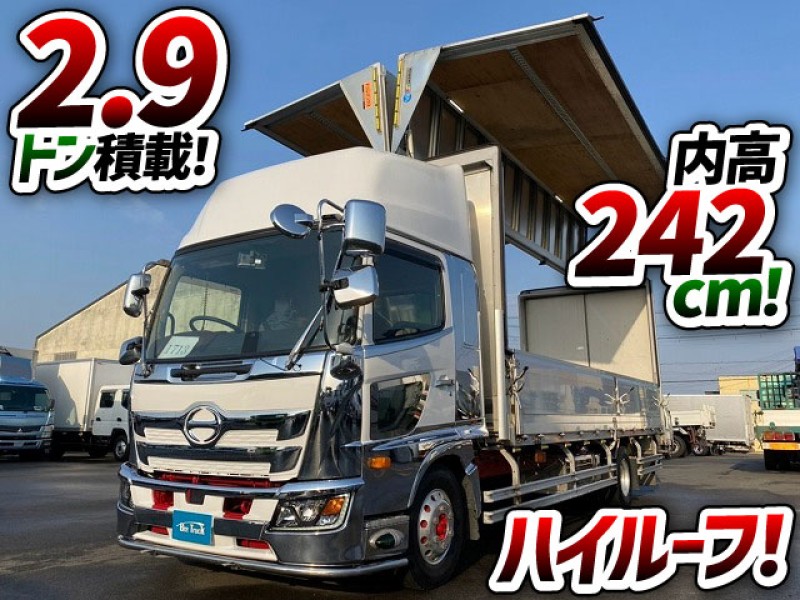 1713 ハイルーフ フルキャブ/ベッド付き トランテックス フルメッキ ステンレスタンク　☆掲載後すぐのご成約でした☆　石川県