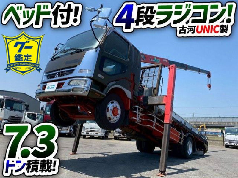 1787 増トンファイター 4段セルフクレーン ハイジャッキ ロングジャッキ 重機運搬仕様　☆掲載後すぐのご成約でした☆　三重県