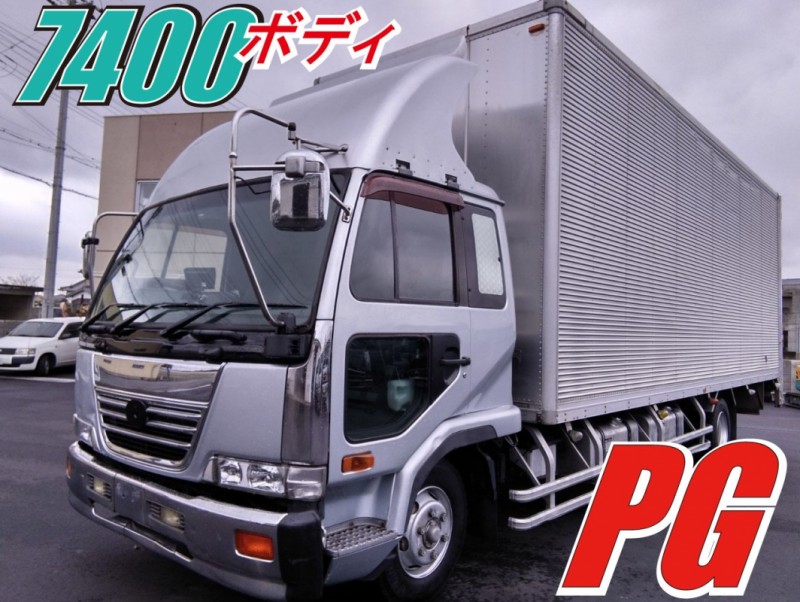 0022　H16　KK-MK26A　コンドル　アルミバン　垂直パワーゲート　7400ボディ　ワイド　内高266