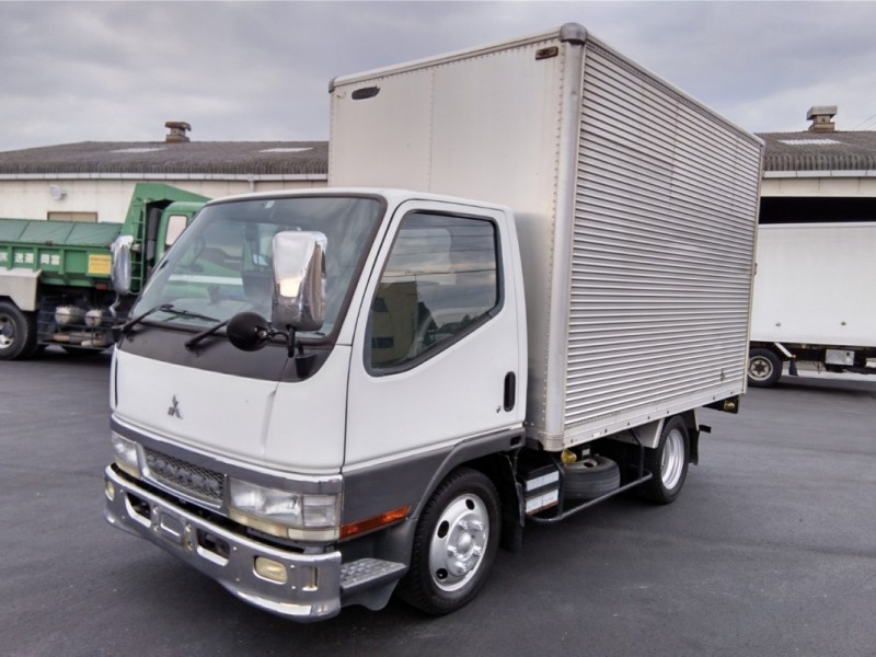 0008 H12 KK-FE51CB 三菱ふそう キャンター アルミバン ETC バックモニター