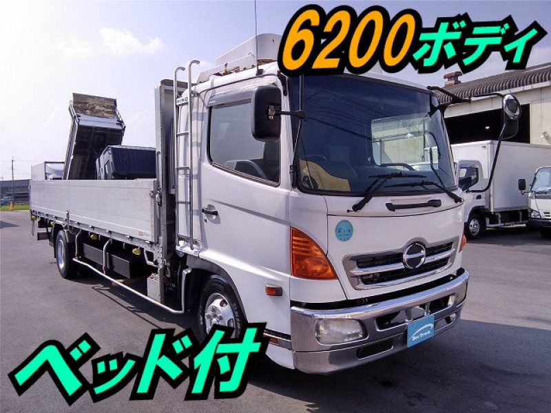 0094 H18 ADG-FD7JLWA 日野 大幅値下 レンジャー アルミブロック 6200ボディ ベッド付き